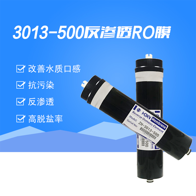 3013-500G濾芯RO反滲透膜節(jié)水膜500GRO反滲透膜